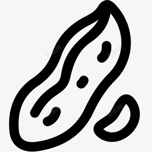 免费下载花生豆类食品图标 创意素材赋能平面电商与网页设计