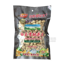 龙津河白玉香酥花生 208g休闲时光的酥脆伴侣